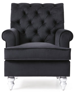Elegant Round Arm Traditional Chair