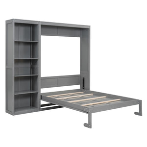 Multifunction Murphy Wall Bed With Shelves