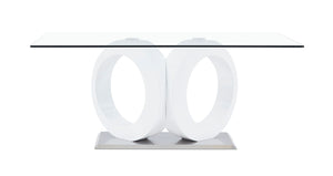Marcus - Dining Table - White