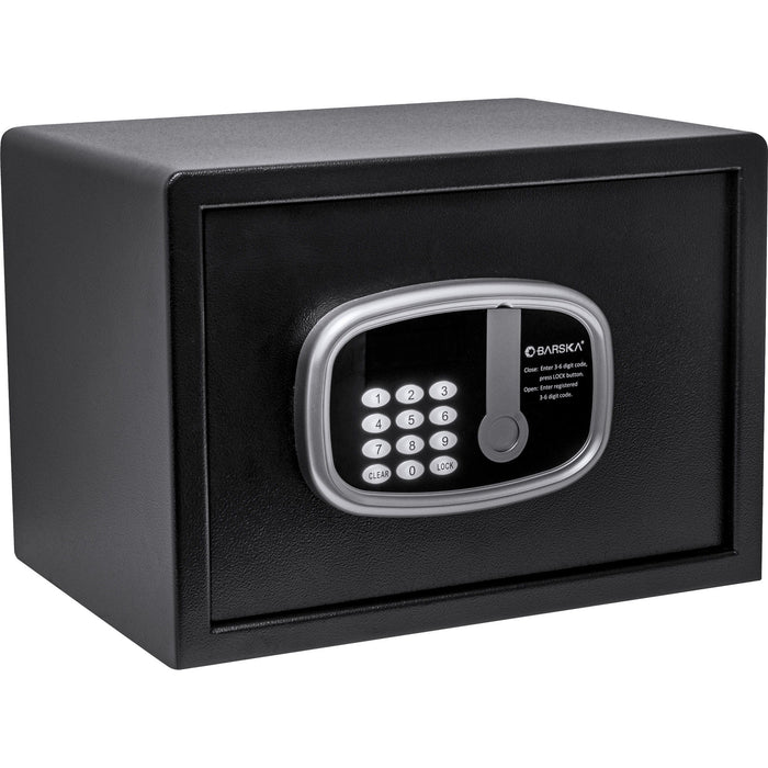 0 58 Cu Ft Compact Hotel Safe - Black