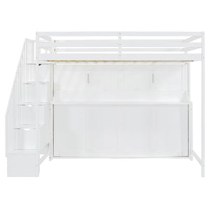 Murphy Bed With Smart Hydraulic System And Desk Design