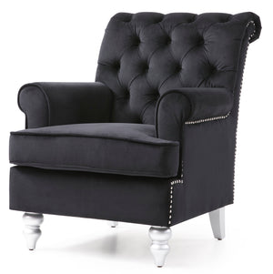 Elegant Round Arm Traditional Chair