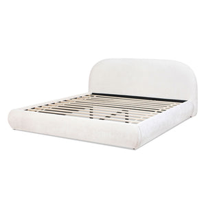 Archie Puffy Grounded - Upholstered Platform Bed