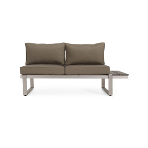 Sterling - Outdoor V Shaped 5 Seater Sofa Set With Cushions