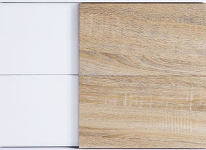 Verux - High Gloss End Table - White