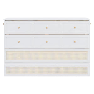 Murphy Bed With Large Drawers, Space Saving Design