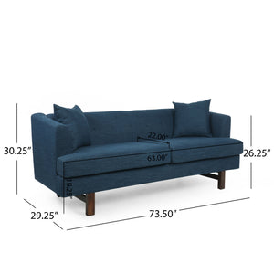 3 Seater Mid-Century Design Sofa