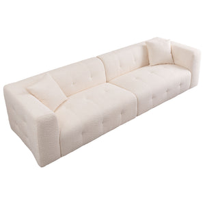 Stylish Sofa With Square Design And Thick Handrailing For Living Room