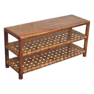 Regency - Woven 2 Slot Shoe Rack - Brown
