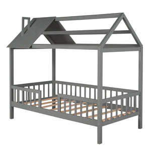 House Bed With Fence