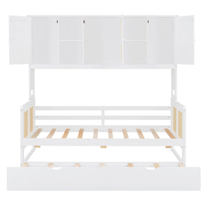 Daybed And All In One Cabinet And Shelf