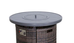 Outdoor Fire Pit Table With Lid