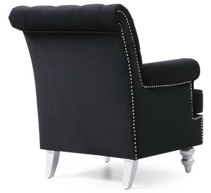 Elegant Round Arm Traditional Chair
