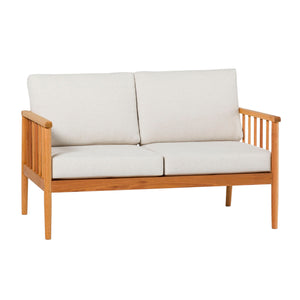Contemporary Cushioned Patio Triple Lounge