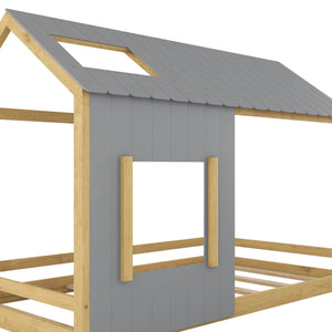 House Bed With Roof And Window