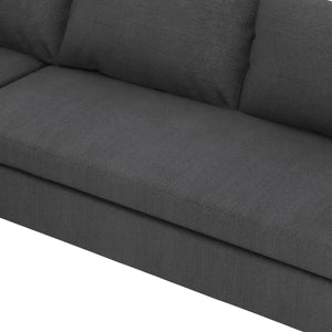 Modular Sectional Reversible U Shaped Couch Set, Free Combination Minimalist Style Oversized 8 Seat Convertible Sofa