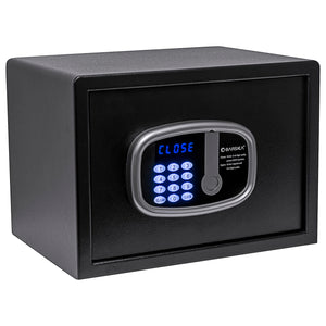 0 58 Cu Ft Compact Hotel Safe - Black
