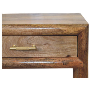 Regency - Woven Nightstand With Drawer - Light Brown