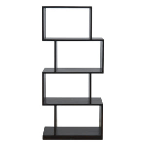 Zig Zag Display Unit - Antique Brown