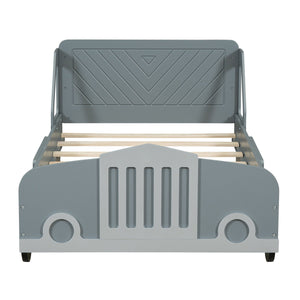 Car Shaped Platform Bed With Wheels