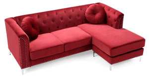 Pompano - Micro Suede Sofa Chaise