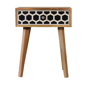 Inlay - Bone Inlay Drawer Nightstand