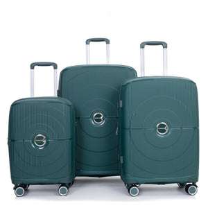 Expandable Hardshell Suitcase Double Spinner Wheels Luggage Sets
