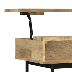 Reeves - Lift Top Coffee Table - Natural