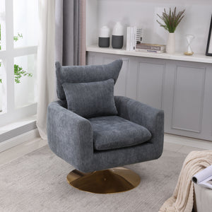 Classic Mid-Century 360 Degree Swivel Accent Chair