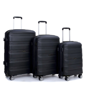 3 Piece Set Hardshell Suitcase Spinner Wheels