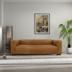 Foster - Waxy Sofa - Tan