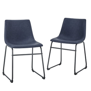 Industrial Dining Chairs (Set of 2)