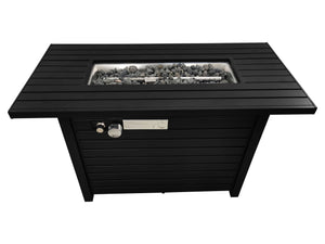 Outdoor Fire Pit Table With Lid Fuel Versatility