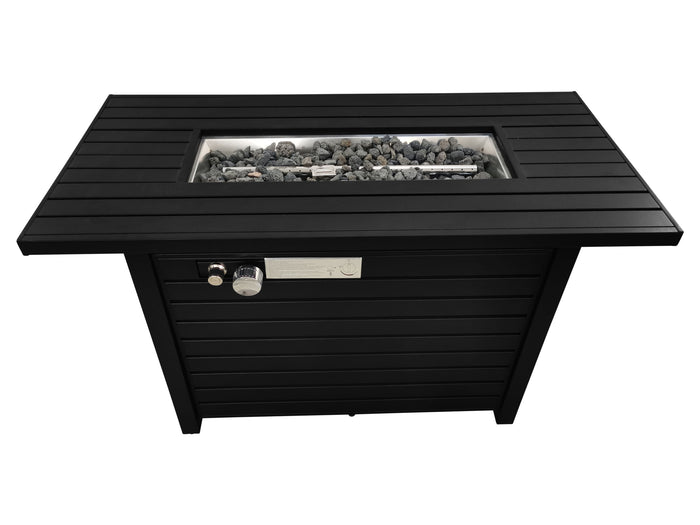 Outdoor Fire Pit Table With Lid Fuel Versatility