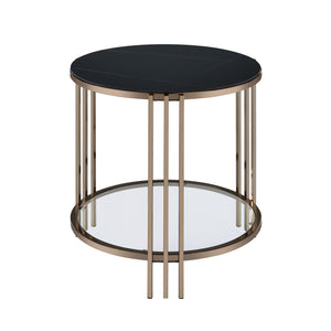 Abisha - Sintered Stone Top Round Table