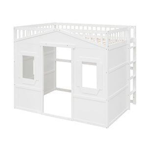 House Loft Bed With Ladder