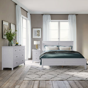 3 Pieces Bedroom Sets Solid Wood
