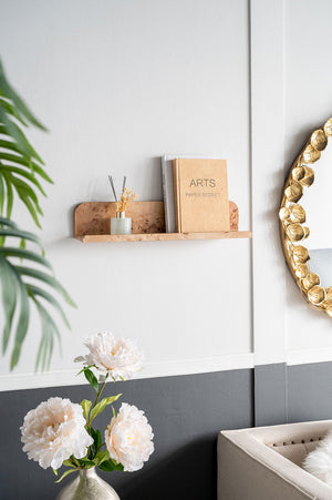 Burl - Eco-Friendly Floating Wall Shelf