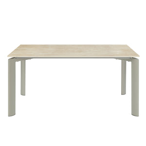 Ingram - Ceramic Top Dining Table - Light Gray