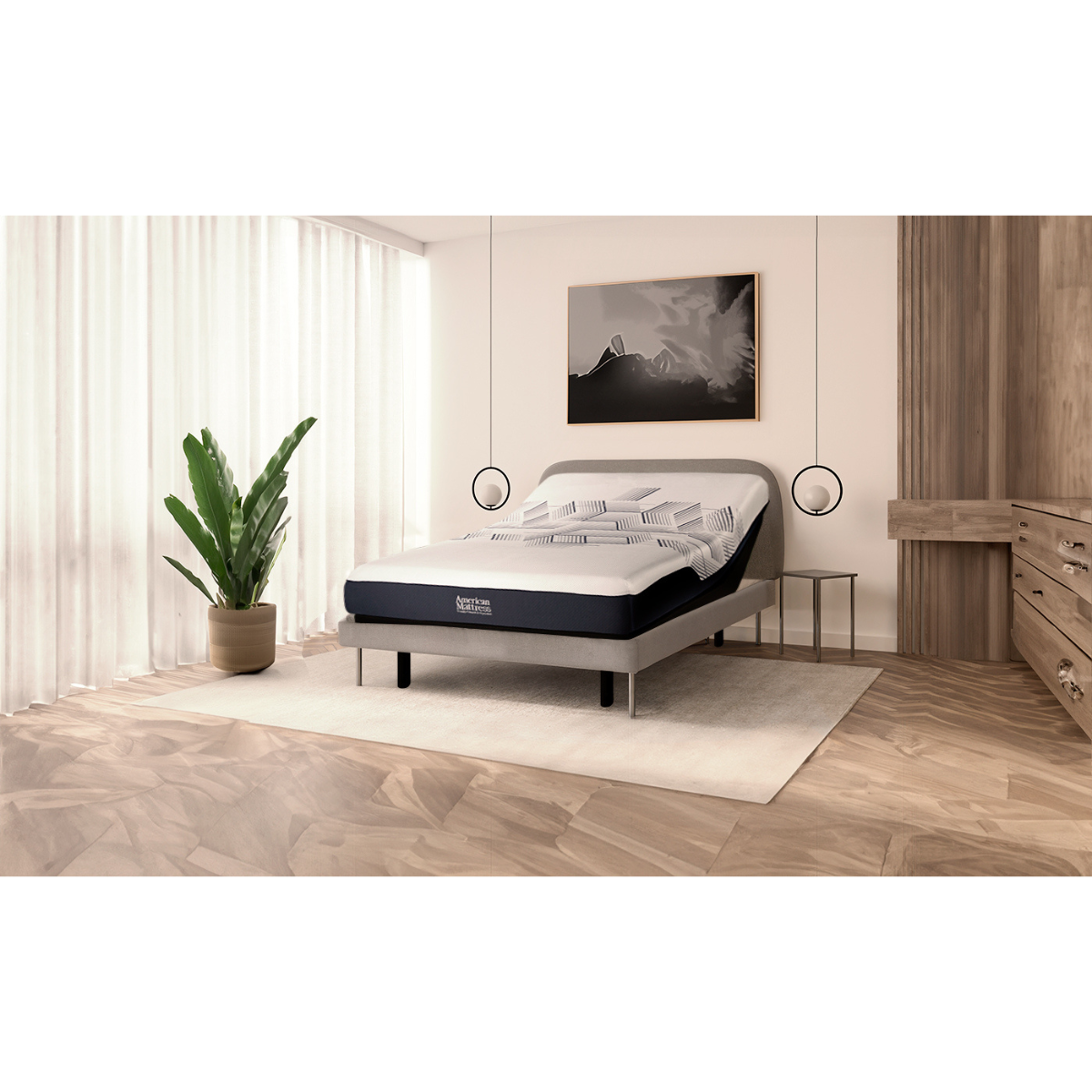 AM Comfort Lux Hybrid 10 Mattress in a Box