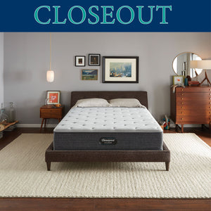 CLOSEOUT - FULL Beautyrest Silver Level 1 BRS900 Medium Firm 11.75 Inch Mattress