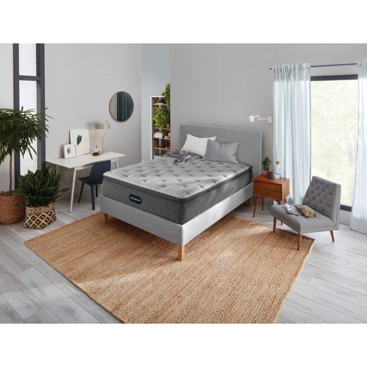 Beautyrest plush pillow top queen deals