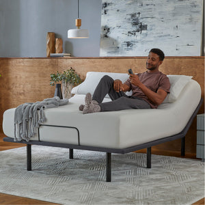 Serta Baselogic Silver Adjustable Base