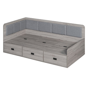 Daybed With 3 Drawers And 3 Storage Compartments