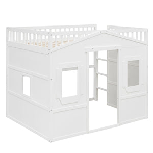 House Loft Bed With Ladder