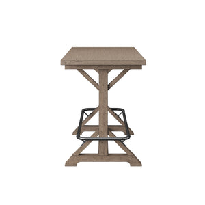 Benti - Bar Height Trestle Table - Brown