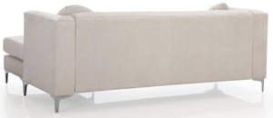 Pompano - Micro Suede Sofa Chaise
