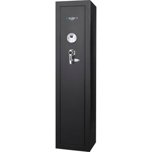 5.51 Cubic Ft Tall Biometric Rifle Safe - Black