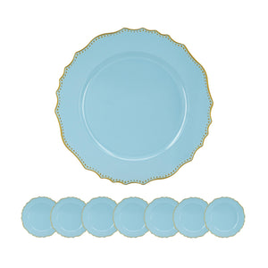 Premium Plastic Charger Plate (Set of 8)