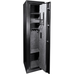 5.51 Cubic Ft Tall Biometric Rifle Safe - Black